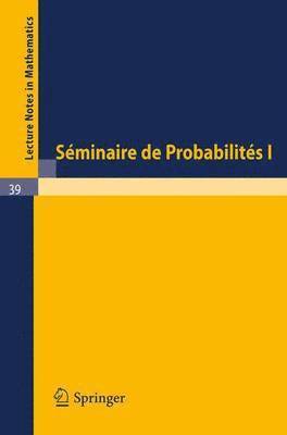 bokomslag Sminaire de Probabilits I