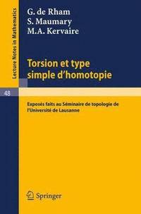 bokomslag Torsion et Type Simple d'Homotopie