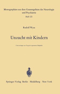 bokomslag Unzucht mit Kindern