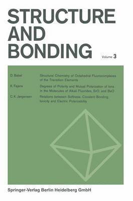 bokomslag Structure and Bonding