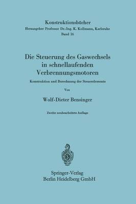 bokomslag Die Steuerung des Gaswechsels in schnellaufenden Verbrennungsmotoren