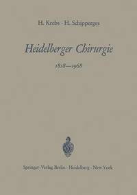 bokomslag Heidelberger Chirurgie 18181968