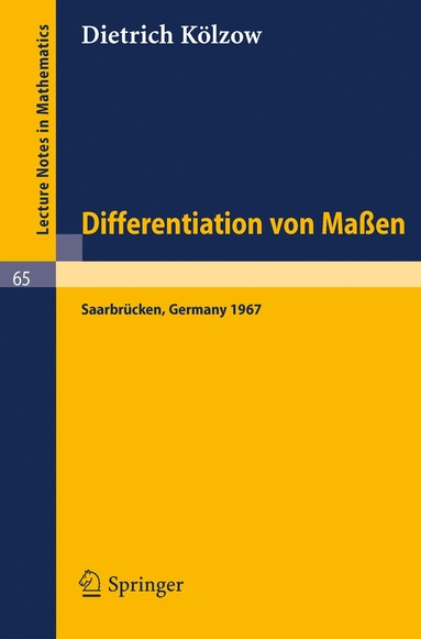 bokomslag Differentiation von Maen