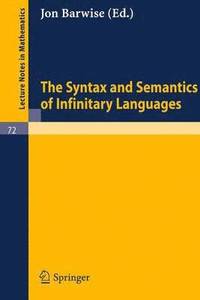 bokomslag The Syntax and Semantics of Infinitary Languages