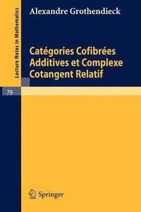 bokomslag Categories Confibrees Additives et Complexe Cotangent Relatif