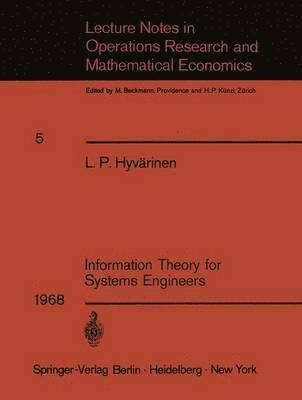 bokomslag Information Theory for Systems Engineers