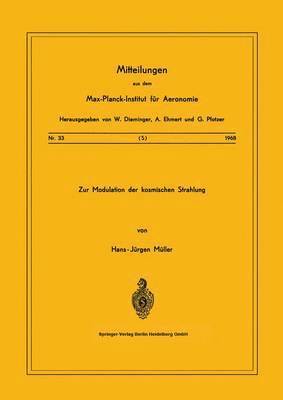 bokomslag Zur Modulation der kosmischen Strahlung