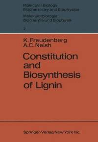 bokomslag Constitution and Biosynthesis of Lignin