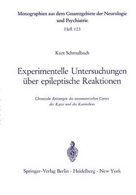 bokomslag Experimentelle Untersuchungen ber epileptische Reaktionen