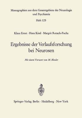 bokomslag Ergebnisse der Verlaufsforschung bei Neurosen