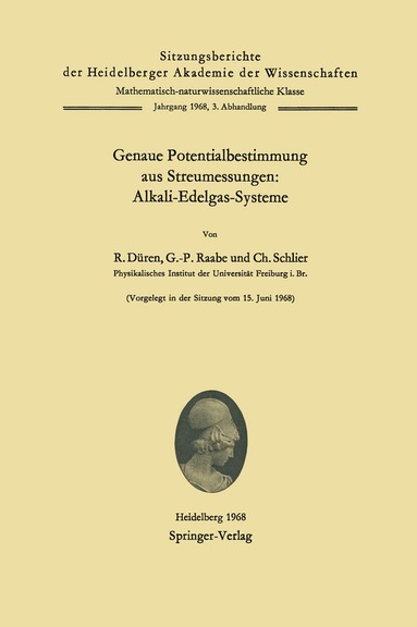 bokomslag Genaue Potentialbestimmung aus Streumessungen: Alkali-Edelgas-Systeme