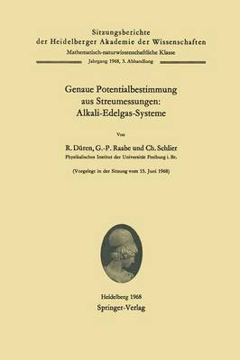 Genaue Potentialbestimmung aus Streumessungen: Alkali-Edelgas-Systeme 1