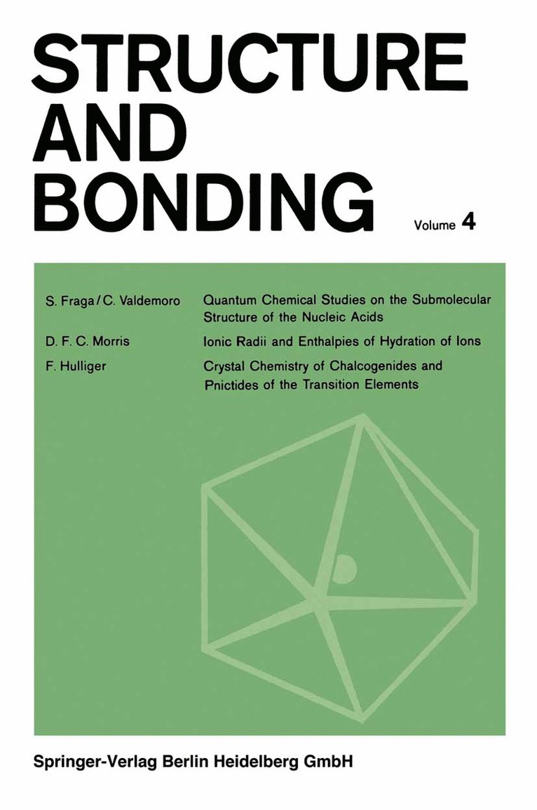 Structure and Bonding 1