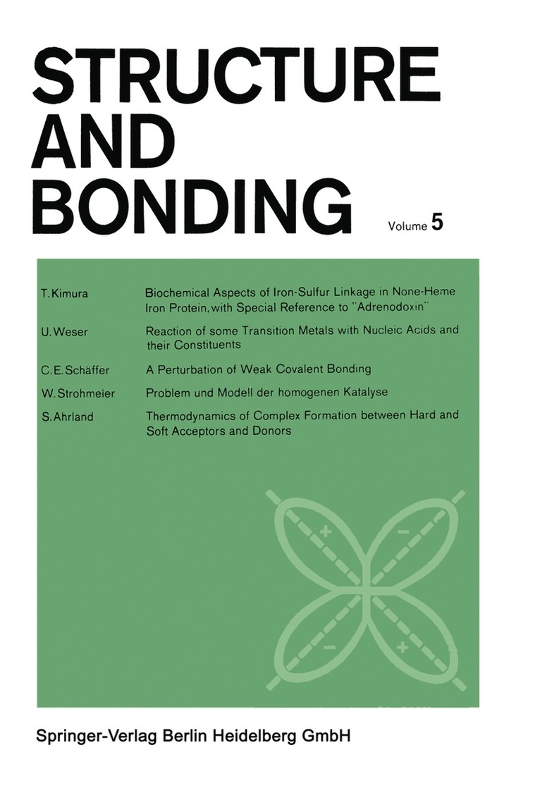 Structure and Bonding 1