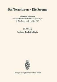bokomslag Das Testosteron · Die Struma