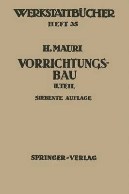 Der Vorrichtungsbau 1