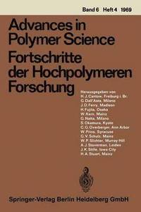 bokomslag Advances in Polymer Science / Fortschritte der Hochpolymeren Forschung