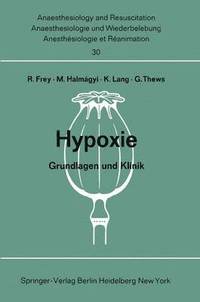bokomslag Hypoxie