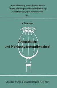 bokomslag Anaesthesie und Kohlenhydratstoffwechsel