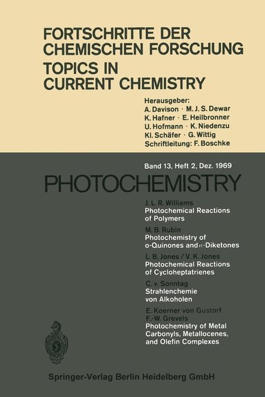 bokomslag Photochemistry