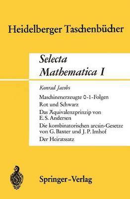 bokomslag Selecta Mathematica I