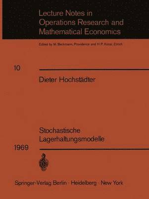 Dieter Hochstädter, Dieter Hochstadter - Stochastische Lagerhaltungsmodelle, Häftad