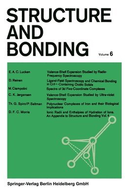 bokomslag Structure and Bonding