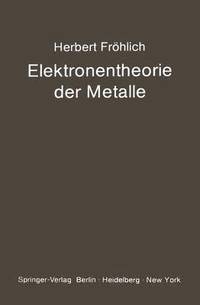 bokomslag Elektronentheorie der Metalle