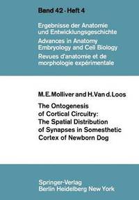 bokomslag The Ontogenesis of Cortical Circuitry: The Spatial Distribution of Synapses in Somesthetic Cortex of Newborn Dog