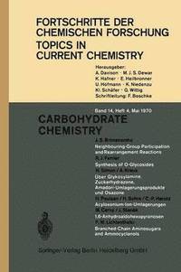 bokomslag Carbohydrate Chemistry