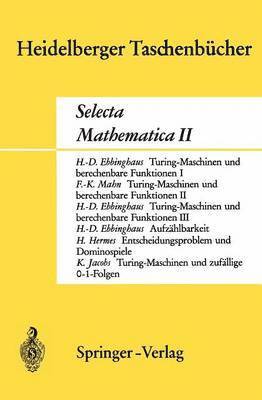 Selecta Mathematica II 1