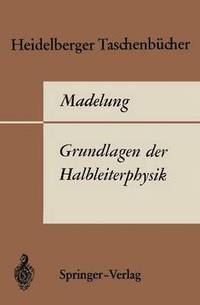 bokomslag Grundlagen der Halbleiterphysik