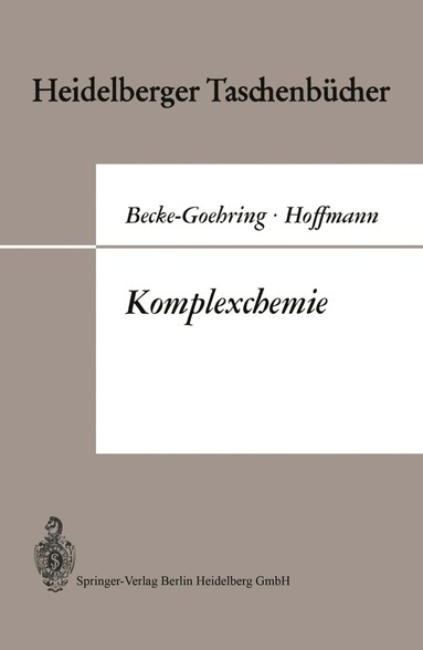 bokomslag Komplexchemie