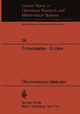 konometrische Methoden 1