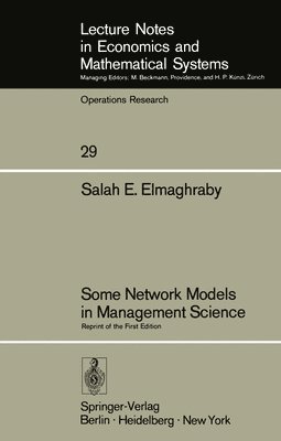 bokomslag Some Network Models in Management Science