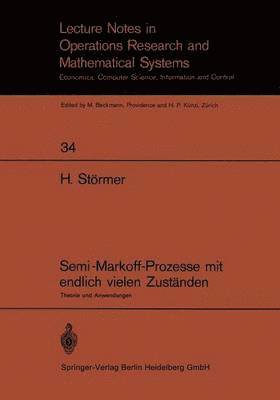 bokomslag Semi-Markoff-Prozesse mit endlich vielen Zustnden