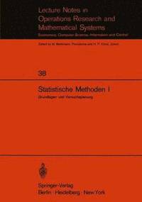 bokomslag Statistische Methoden I