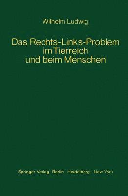 bokomslag Das Rechts-Links-Problem im Tierreich und beim Menschen