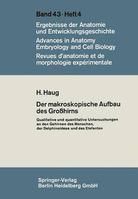 bokomslag Der makroskopische Aufbau des Großhirns