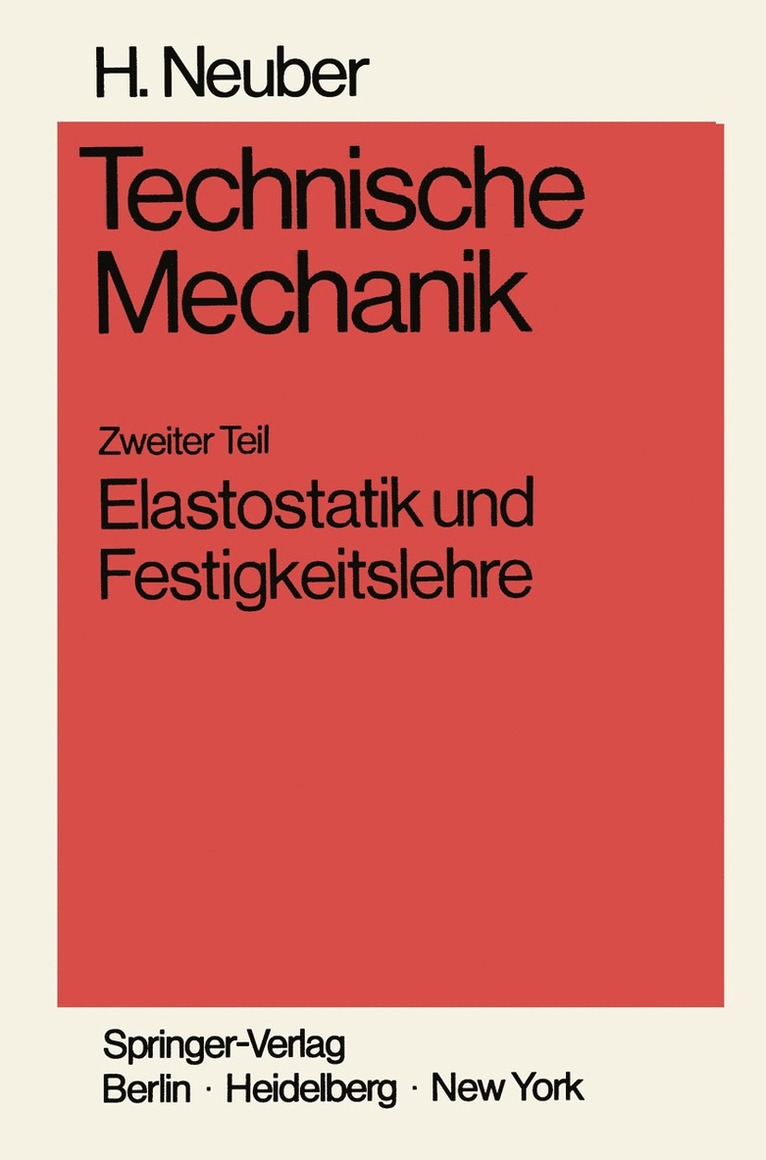 Technische Mechanik Methodische Einfhrung 1