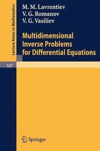 bokomslag Multidimensional Inverse Problems for Differential Equations