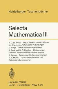 bokomslag Selecta Mathematica III