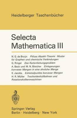 Konrad Jacobs - Selecta Mathematica III, Häftad