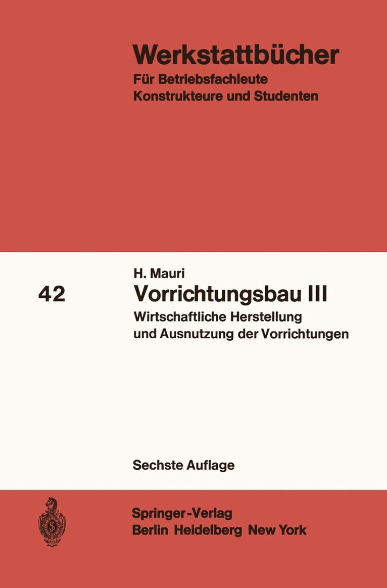 Vorrichtungsbau III 1