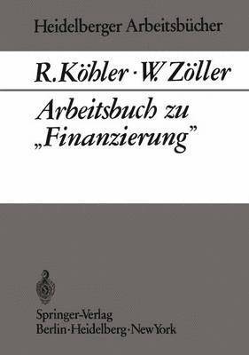 bokomslag Arbeitsbuch zu ?Finanzierung"