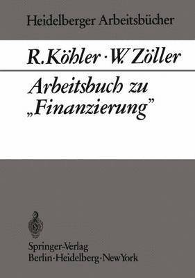 bokomslag Arbeitsbuch zu Finanzierung