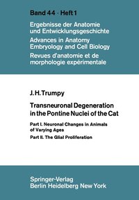 bokomslag Transneuronal Degeneration in the Pontine Nuclei of the Cat