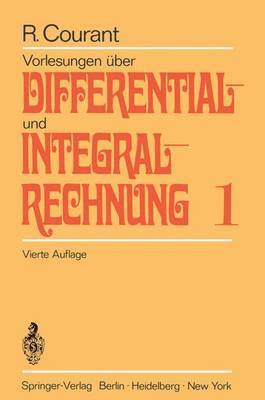 bokomslag Vorlesungen ber Differential- und Integralrechnung