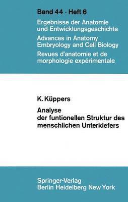 Analyse der funktionellen Struktur des menschlichen Unterkiefers 1