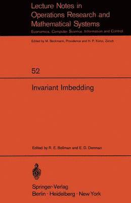 bokomslag Invariant Imbedding